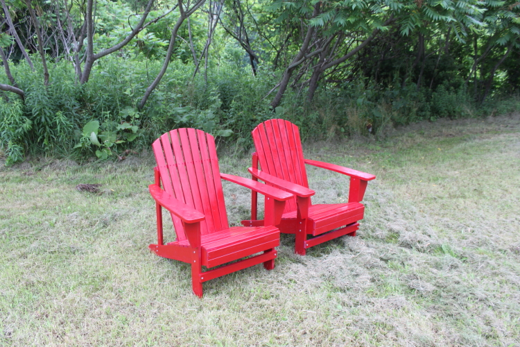 These Are Real Wood, Painted Red